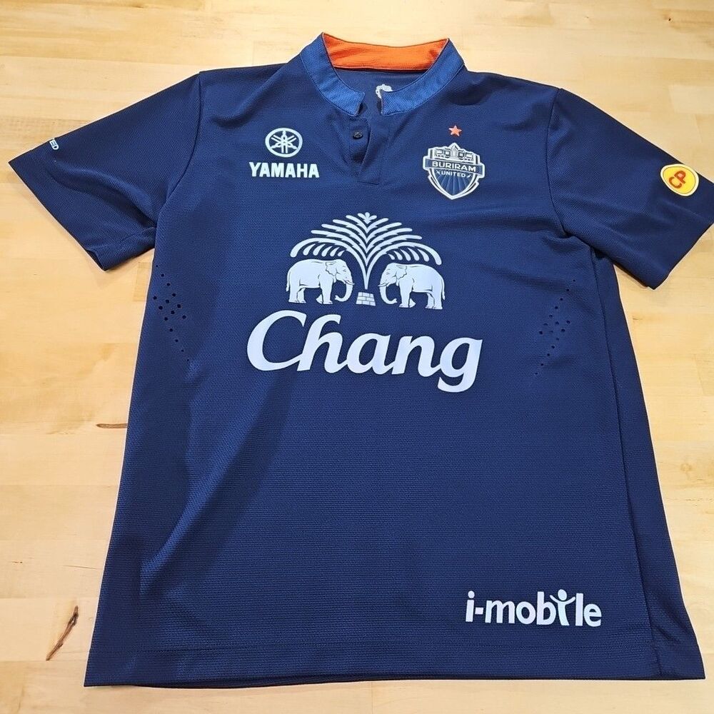 Yamaha Buriram United Chang Jersey T Shirt Blue Size Small Football